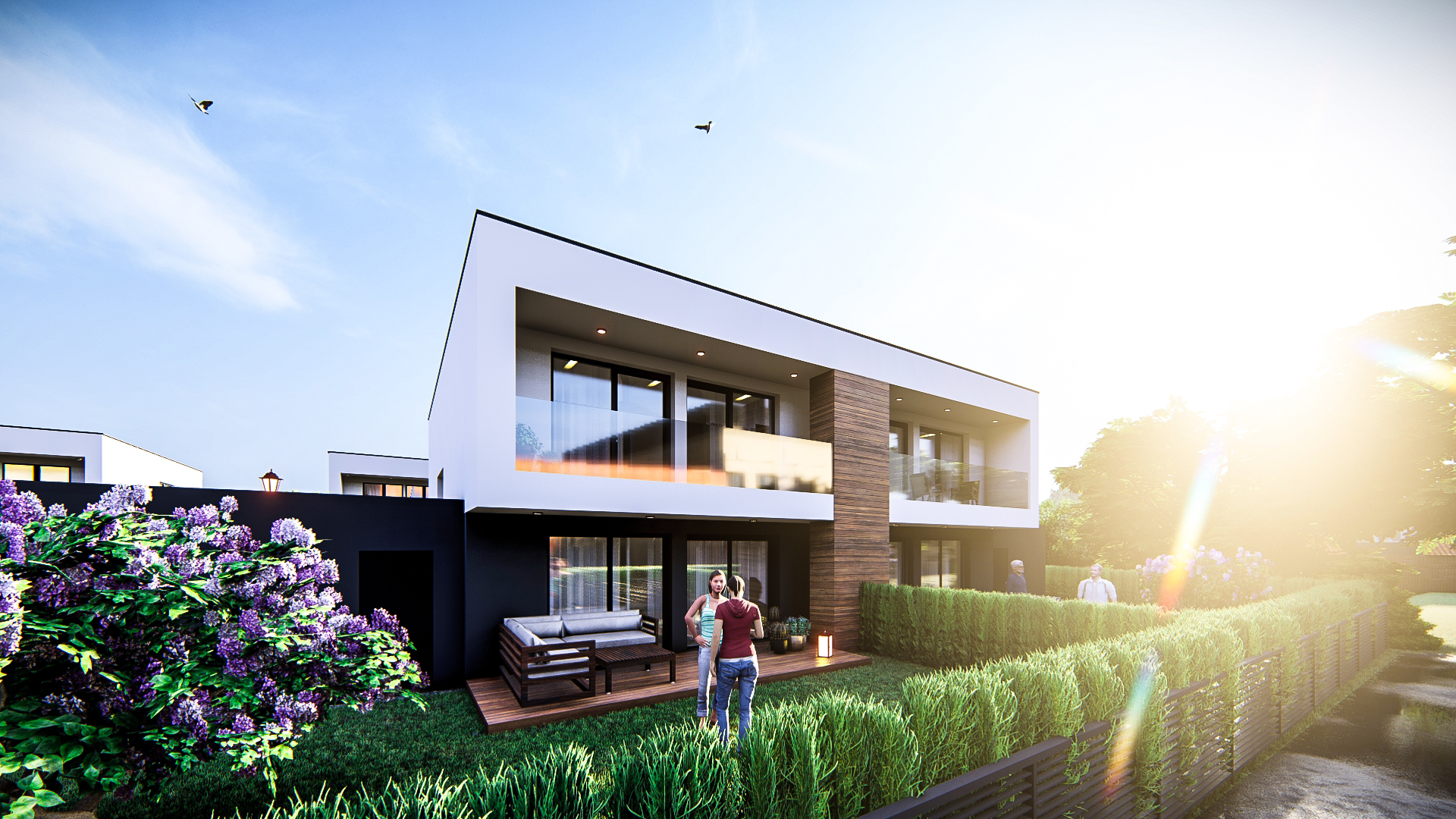 Ohlsdorf: Doppelhaus in toller Lage mit Keller