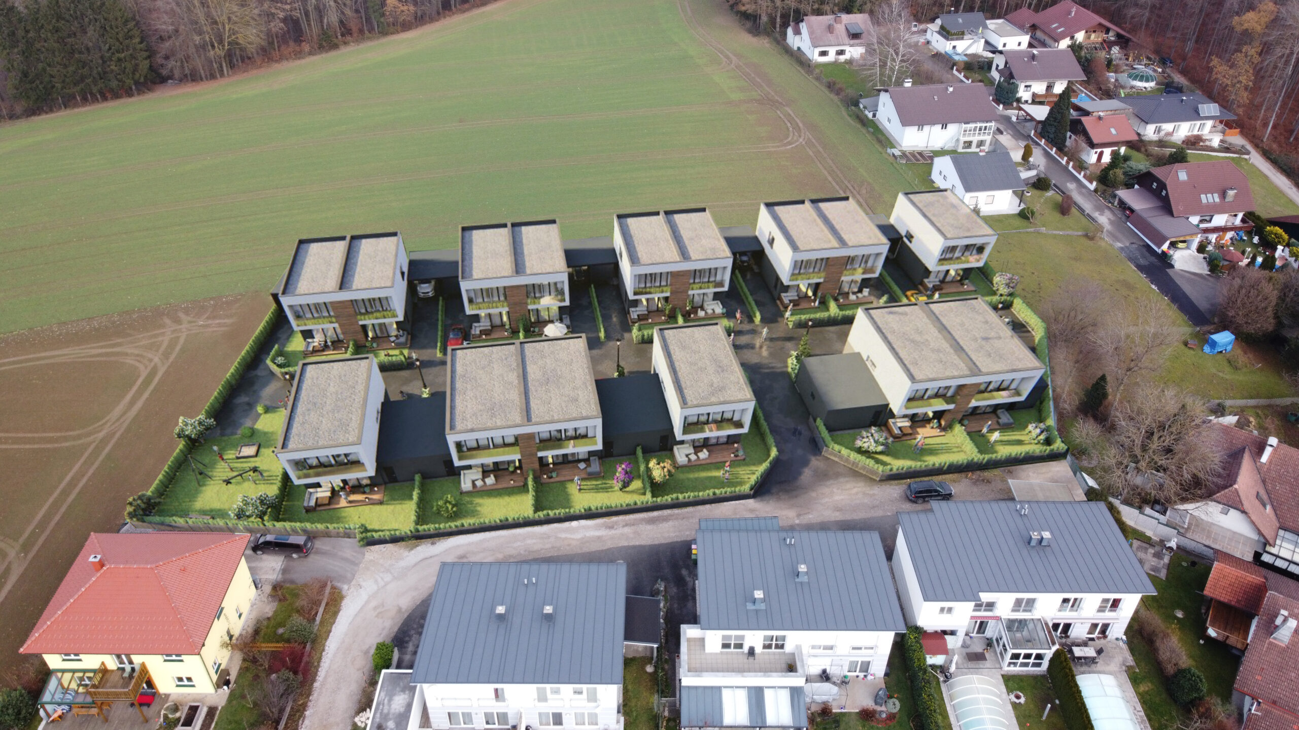 Ohlsdorf: Doppelhaus in toller Lage mit Keller