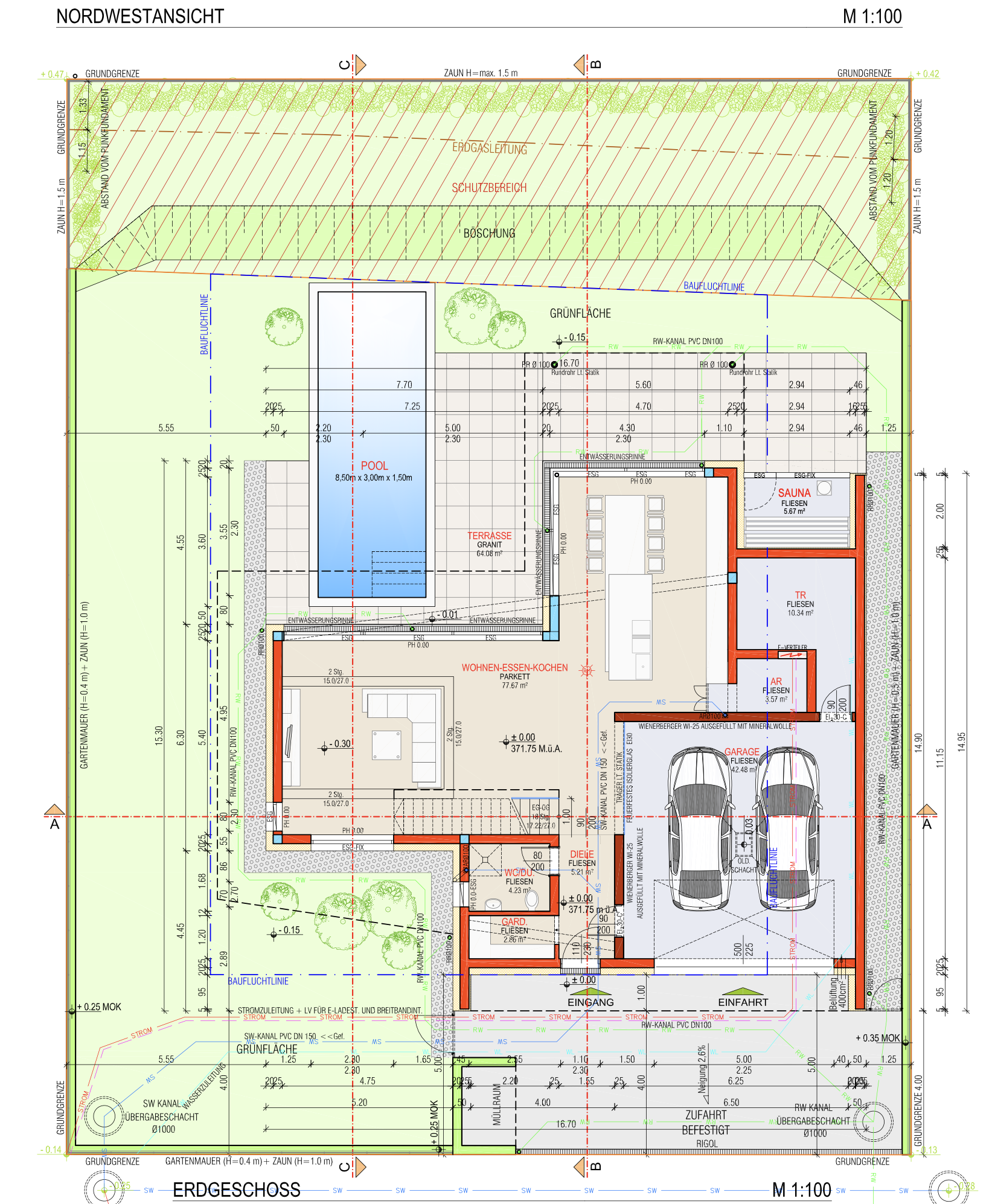 EGGENDORF - Villa Noctis - Moderne Villa der Superlative