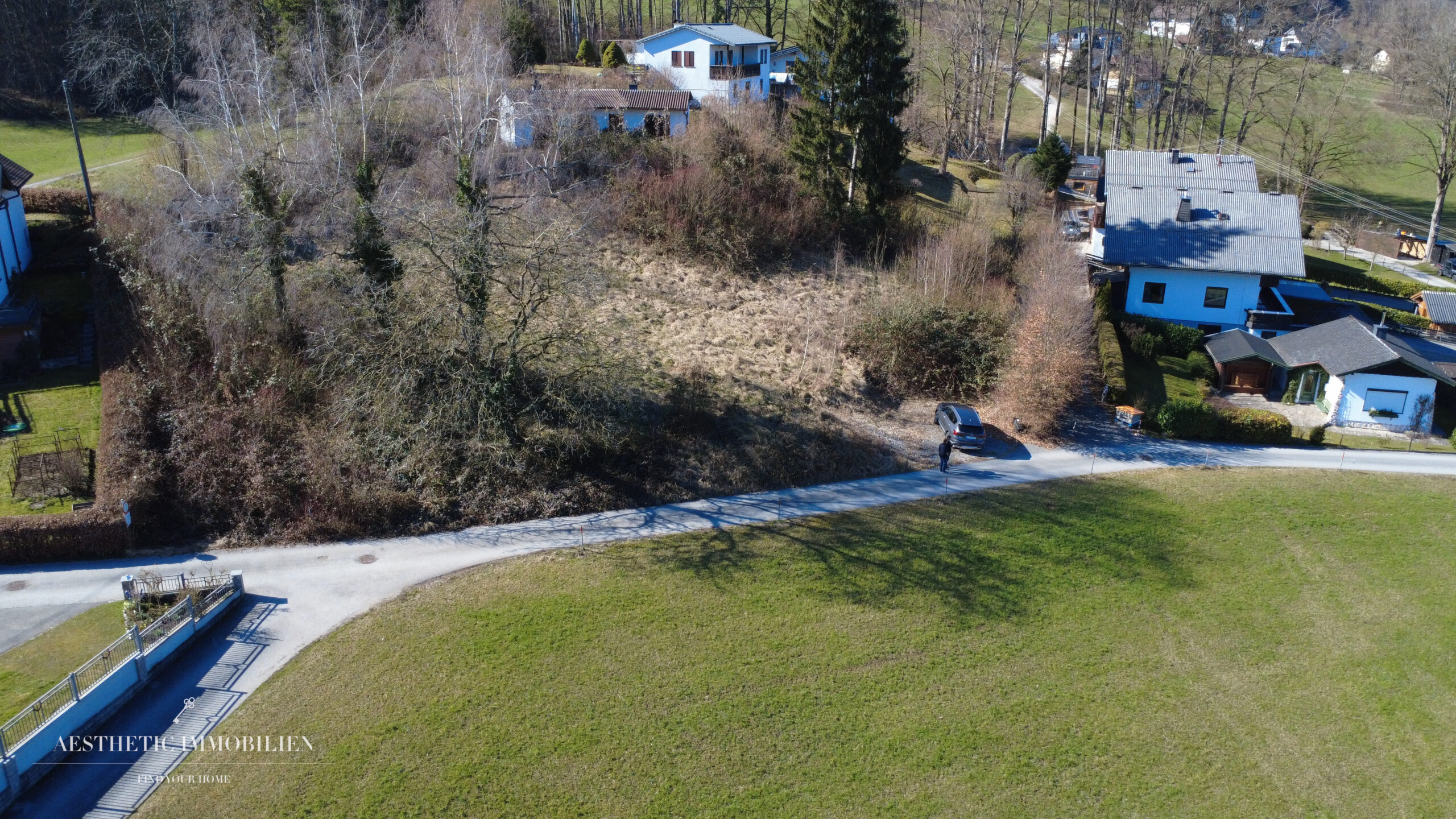 ALTMÜNSTER - Exklusives Grundstück mit unverbaubarem Blick auf den Traunsee und Traunstein