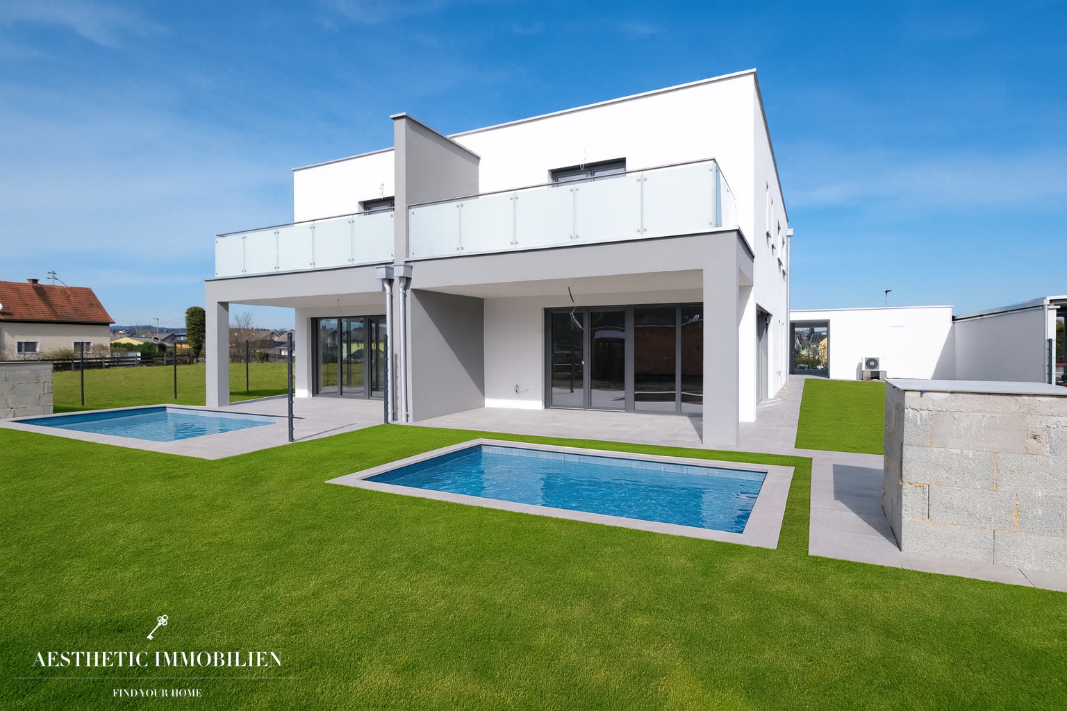 STADL PAURA - LETZTE EINHEIT - Edles Doppelhaus mit Pool