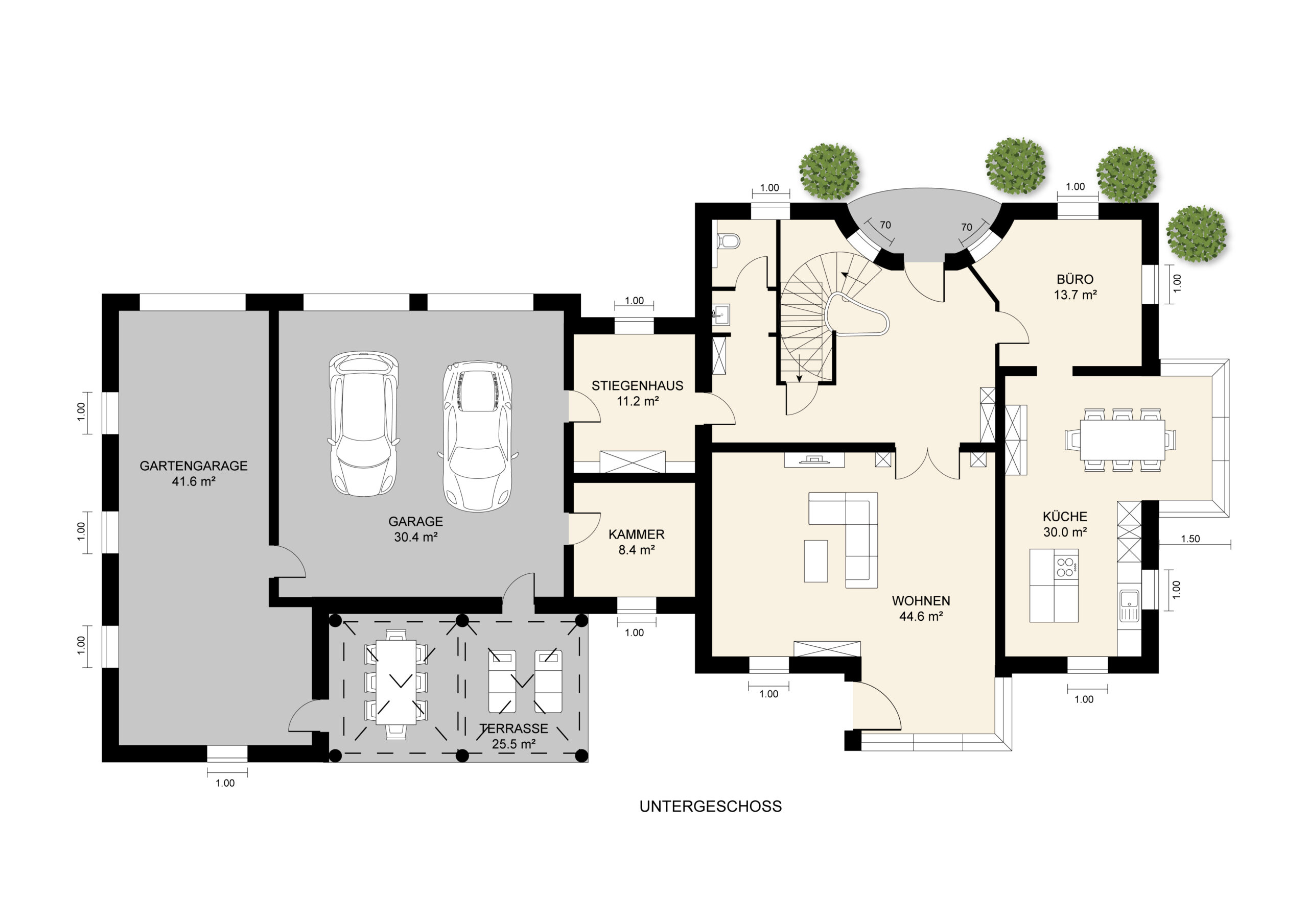 STEINERKIRCHEN a.d. TRAUN - Repräsentative Neubauvilla in Jugenstiloptik