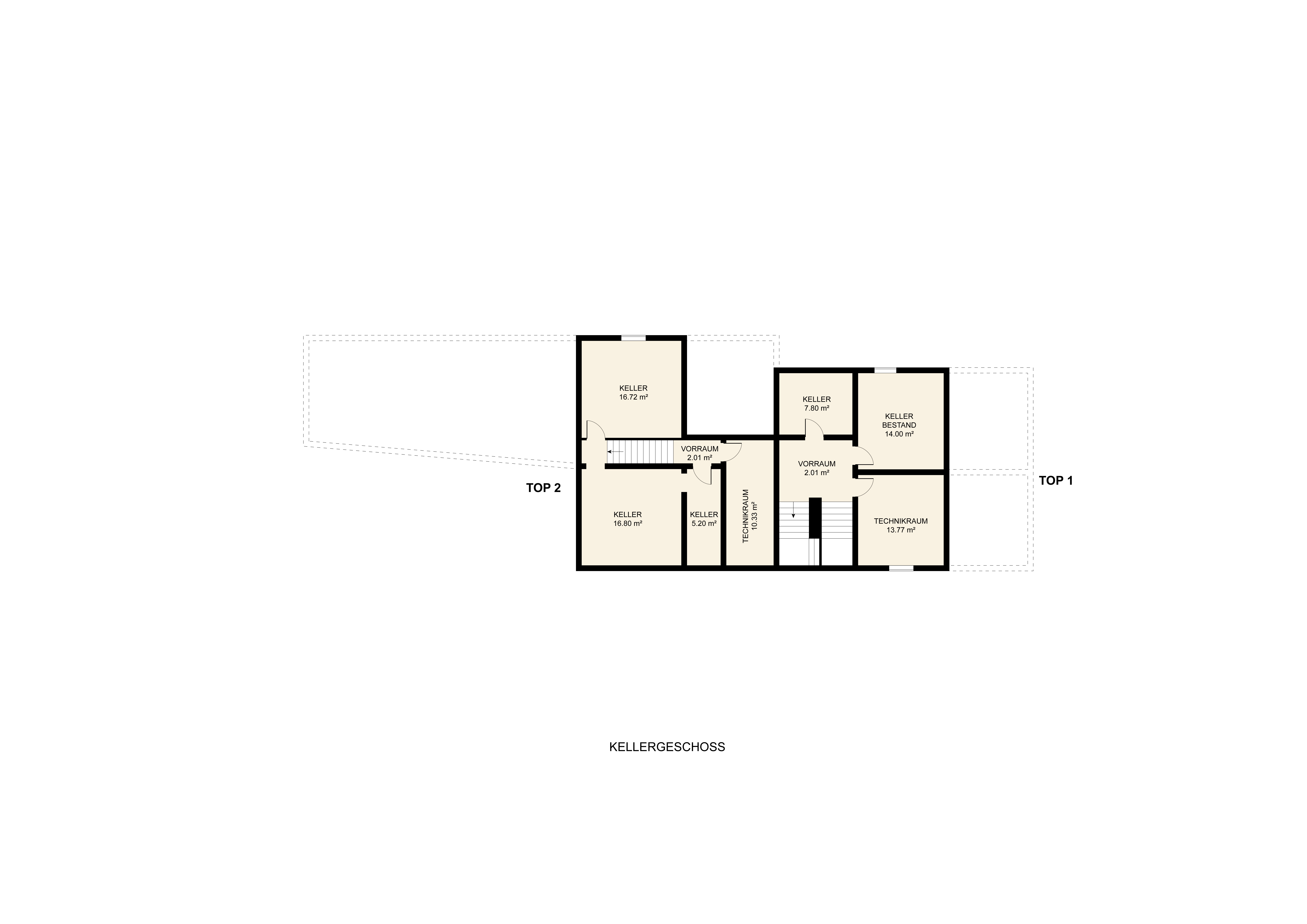 LEONDING - 200 m2 Edles Doppelhaus + Keller in Ruhelage - Top 1