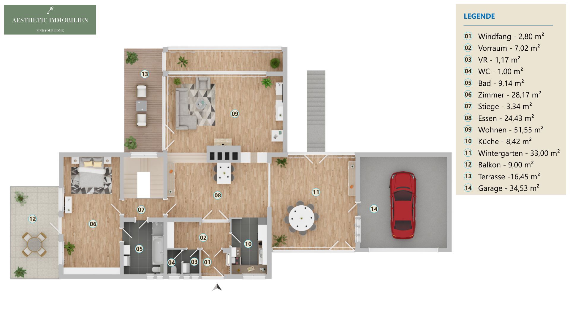 PUCHENAU / URFAHR - Traumdomizil in Toplage