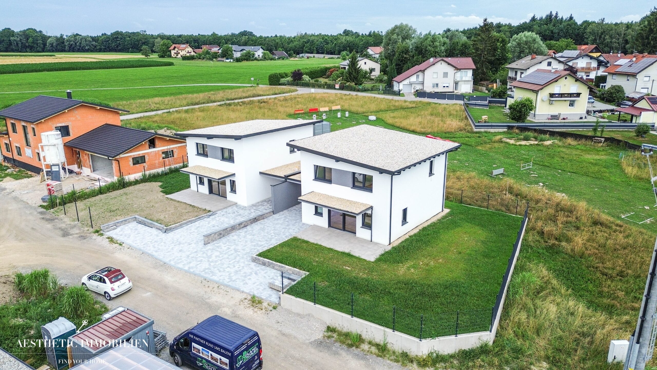 ANDORF - LETZTE EINHEIT ! - Charmante Neubau - Einzelhaushälfte