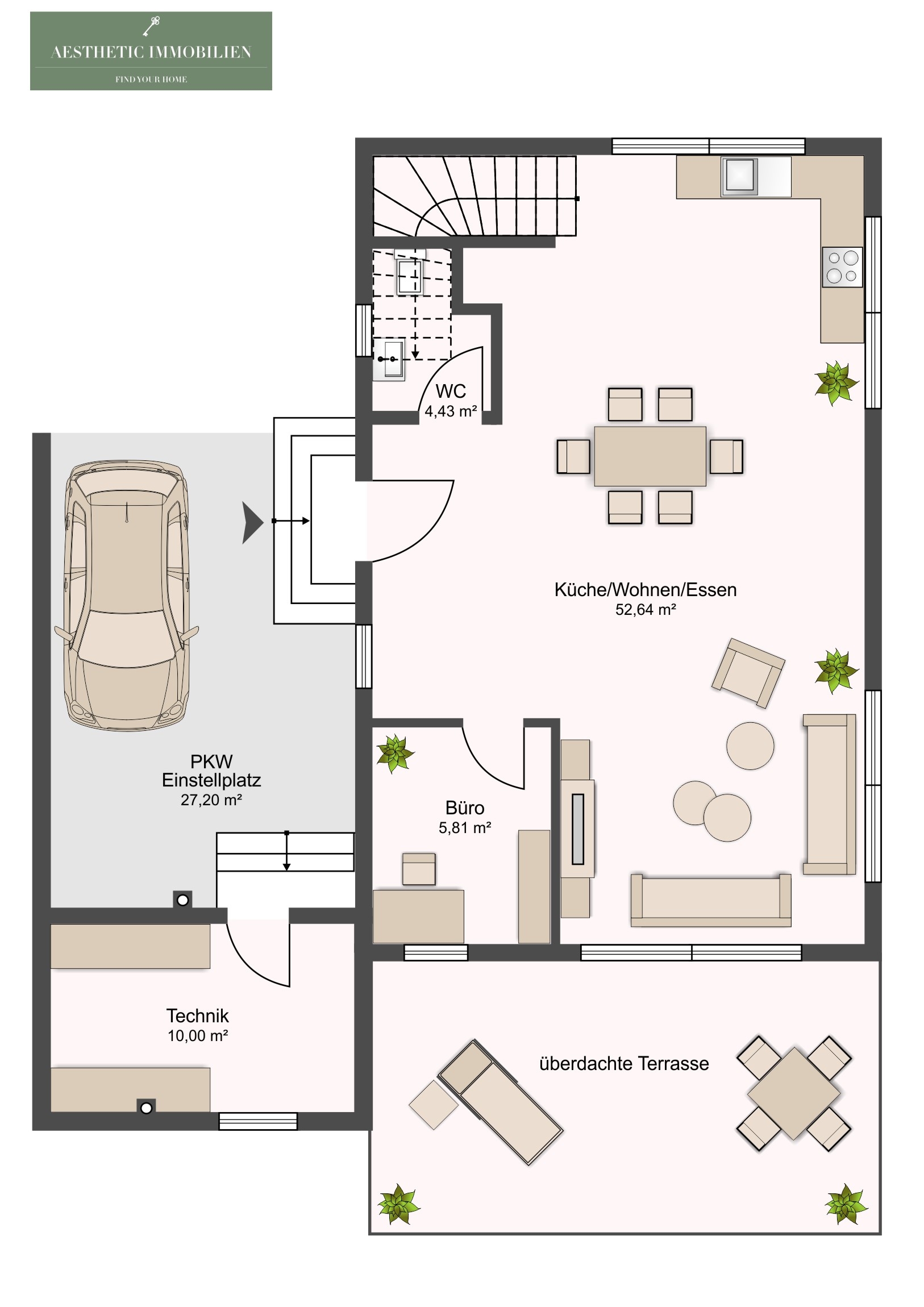 MICHAELNBACH / GRIESKIRCHEN  - 429.000 Euro - LETZTE EINHEIT - 130 m2 Traumhafte Einzelhaushälfte