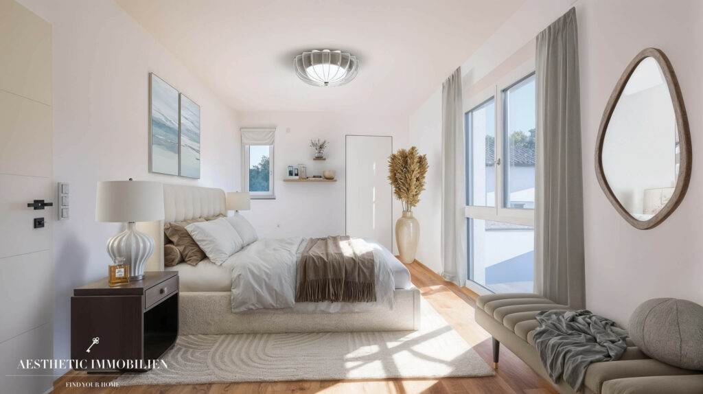 Beispiel Staging-Visualisierung Schlafzimmer OG