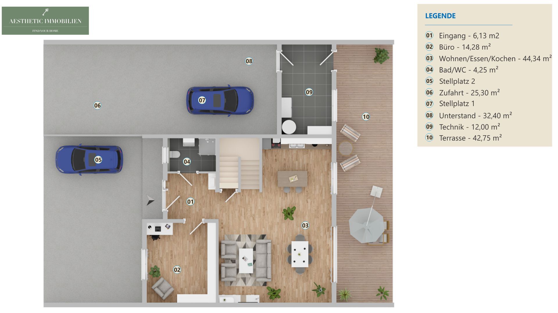 EFERDING - Wunderschöne Neubau-Einzelhaushälfte