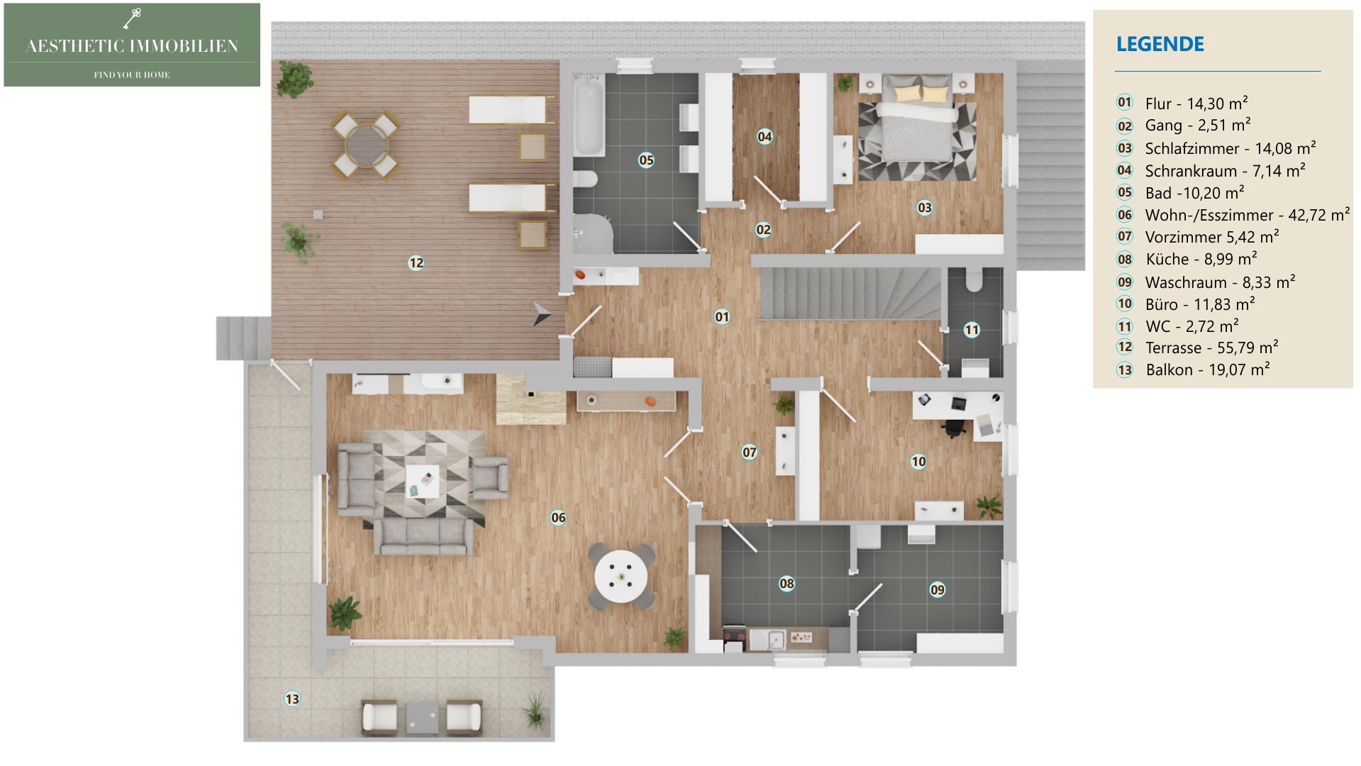 LINZ / URFAHR - Wohnjuwel am Bachlberg