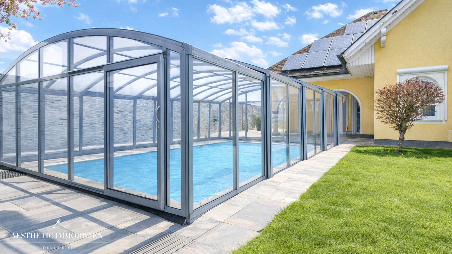 MARCHTRENK - Außergewöhnliche sanierte Villa mit 370 m2 -  50 KW Speicher Photovoltaik + Wärmepumpe sehr niedrige BK !