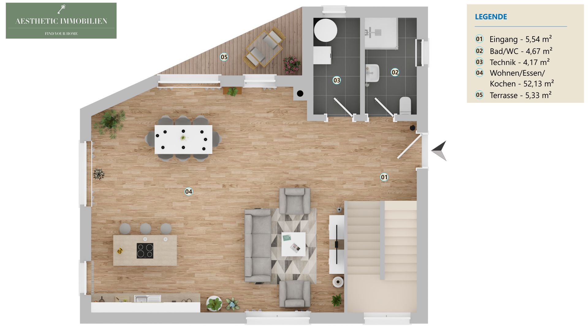 PUCKING - Extravagantes Einfamilienhaus