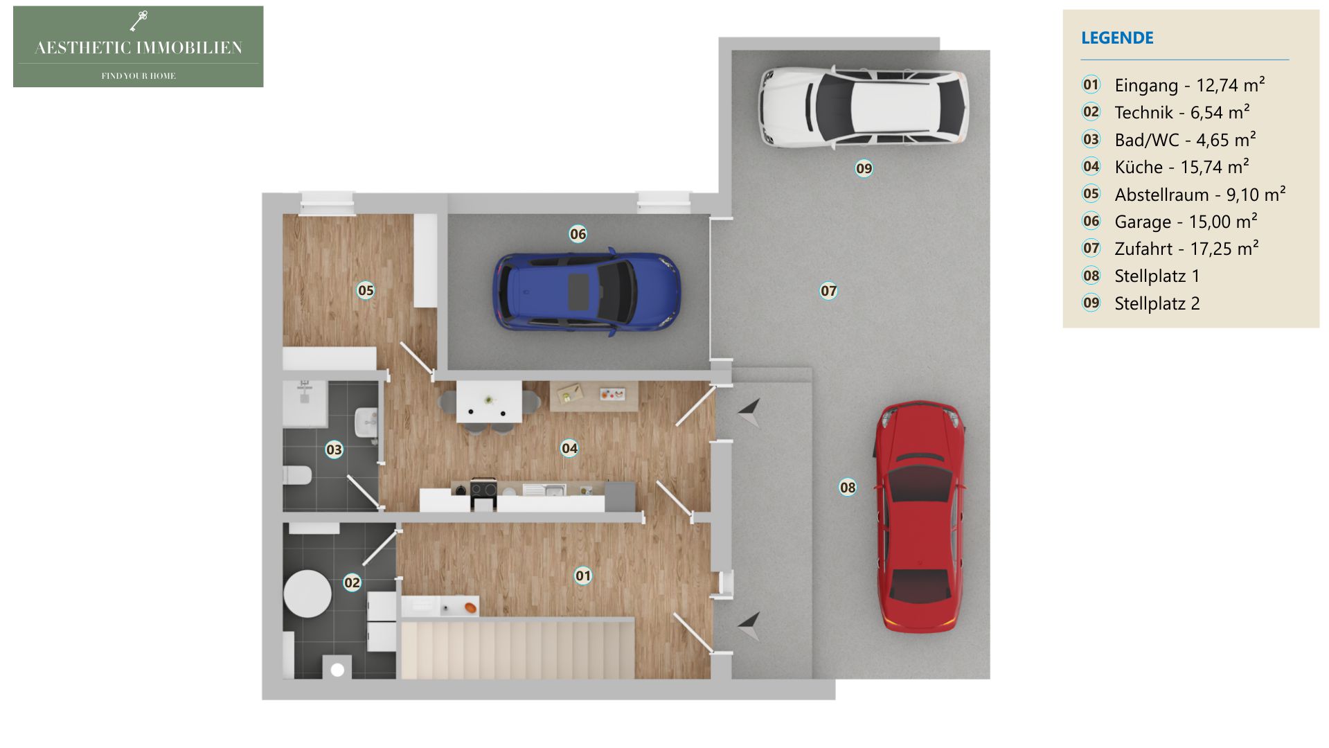 NEUMARKT i. M. -  Große Moderne Doppelhaushälfte