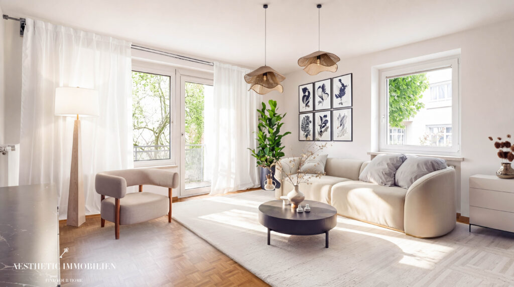 Einrichtungsbeispiel Wohnzimmer
