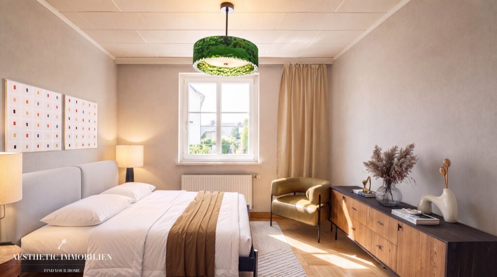 Visualisierung/Einrichtungsbeispiel Schlafzimmer