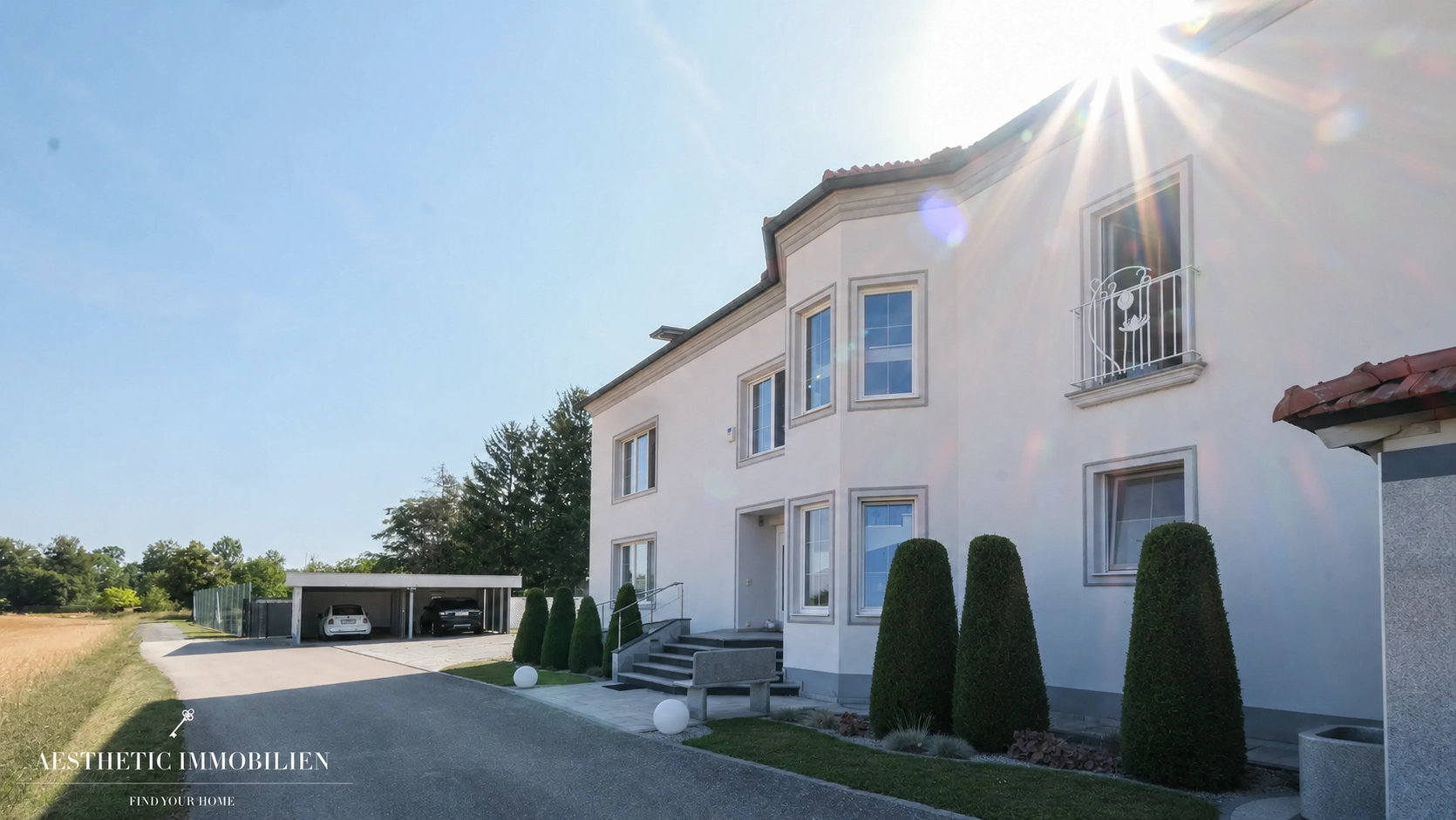 ST.VALENTIN - Exklusive Villa mit Indoorpool, Tennisplatz+Möglichkeit zur Pferdehaltung auf 6.000 m²