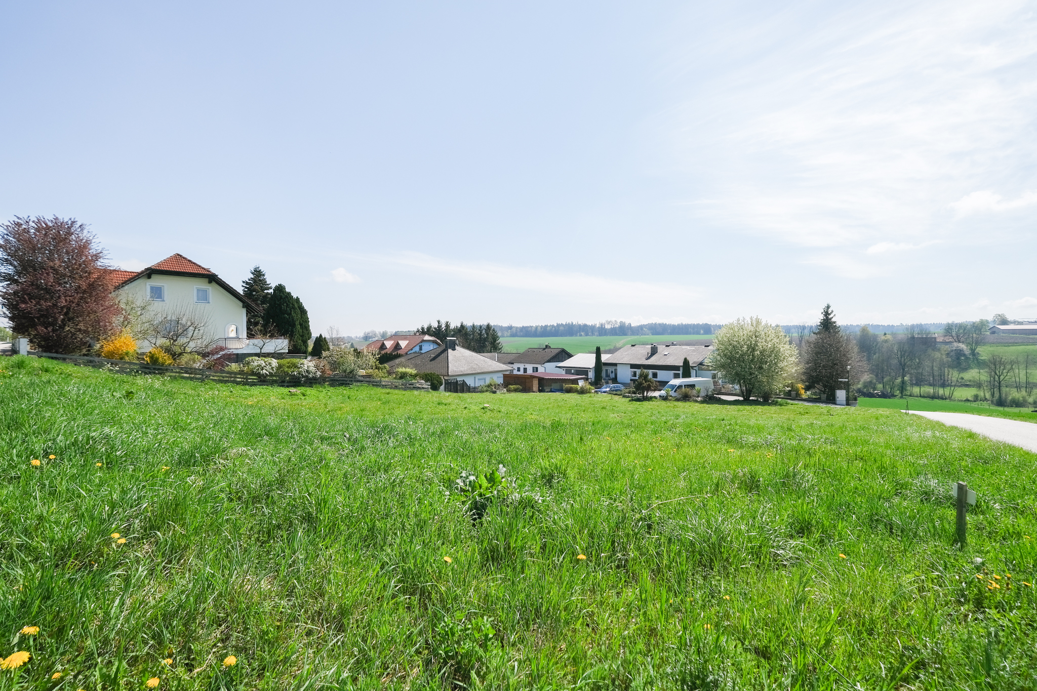EGGENDORF - Grundstück mit Traumaussicht